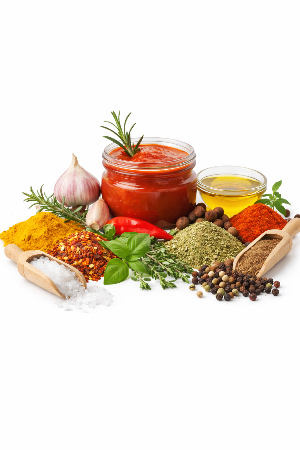 Temperos e Condimentos naturais